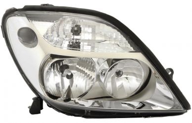 FARO RENAULT SCENIC 1999-2002 BASE CROMADA / DERECHO