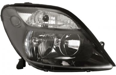 FARO RENAULT SCENIC 1999-2002 BASE NEGRA / DERECHO