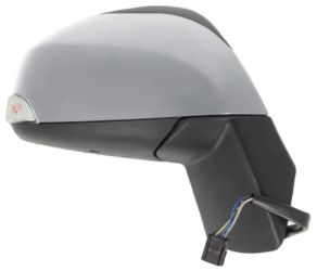 ESPEJO RETROVISOR RENAULT SCENIC 2009-2012 ELECTRICO / TERMICO / PILOTO / ABATIBLE ELECTRICAMENTE / IMPRIMADO / DERECHO