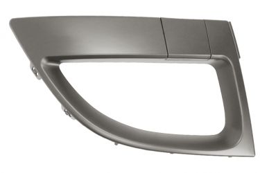 MOLDURA ANTINIEBLA RENAULT SCENIC 2009-2012 PARACHOQUES DELANTERO / GRIS PLATA / DERECHA