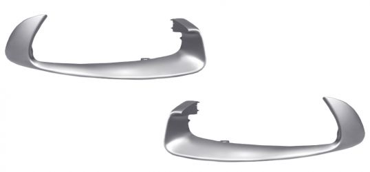 MOLDURAS REJILLA RENAULT SCENIC 2012-2013 PARACHOQUES DELANTERO / IMPRIMADO / KIT / IZQUIERDA+DERECHA