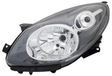 FARO RENAULT TWINGO 2008-2012 BASE NEGRA / IZQUIERDO