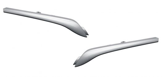 MOLDURAS REJILLA RENAULT KANGOO 2013-2021 FRENTE / GRIS PLATA
