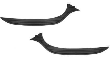 MOLDURAS BAJO FARO RENAULT CLIO 2016-2019 DELANTERA / KIT / IZQUIERDO+DERECHO