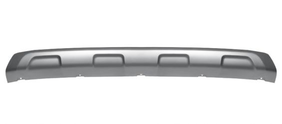 MOLDURA PARACHOQUES RENAULT KOLEOS 2017-2020 DELANTERO / INFERIOR / GRIS PLATA