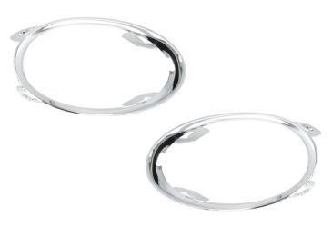 CERQUILLOS ANTINIEBLA RENAULT MEGANE 2014-2016 PARACHOQUES DELANTERO / CROMADOS / KIT / IZQUIERDO+DERECHO