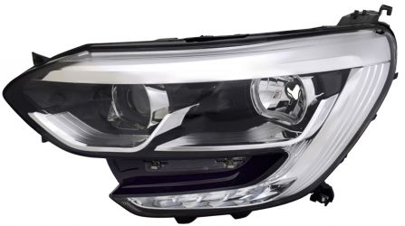 FARO RENAULT MEGANE 2016-2020 BASE CROMADA / IZQUIERDO