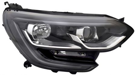 FARO RENAULT MEGANE 2016-2020 BASE NEGRA / DERECHO