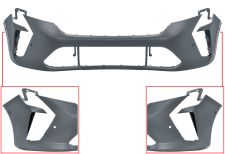 PARACHOQUES MITSUBISHI COLT 2023-> DELANTERO / CON 4 SENSOR / CON PARK ASSIST / IMPRIMADO