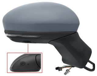 ESPEJO RETROVISOR MITSUBISHI ASX 2023-> ELECTRICO / TERMICO / PILOTO / ABATIBLE ELECTRICAMENTE / LANE ASSIST / CON CAMARA / SONDA / IMPRIMADO / DERECHO