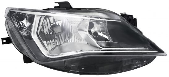 FARO SEAT IBIZA 2012-2017 OPTICA DOBLE / BASE CROMADA / DERECHO