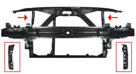 FRENTE INTERNO SEAT LEON 1999-2005 DELANTERO / SIN AIRE ACONDICIONADO