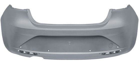 PARACHOQUES SEAT LEON 2009-2012 TRASERO / CON SENSOR / IMPRIMADO