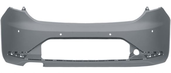 PARACHOQUES SEAT LEON 2012-2017 TRASERO / MODELO FR / CON SENSOR / IMPRIMADO