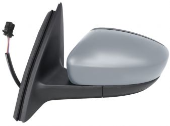 ESPEJO RETROVISOR SKODA RAPID 2013-2016 ELECTRICO / TERMICO / IMPRIMADO / IZQUIERDO