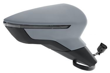 ESPEJO RETROVISOR SEAT ARONA 2017-2021 ELECTRICO / TERMICO / PILOTO / ABATIBLE ELECTRICAMENTE / IMPRIMADO / DERECHO