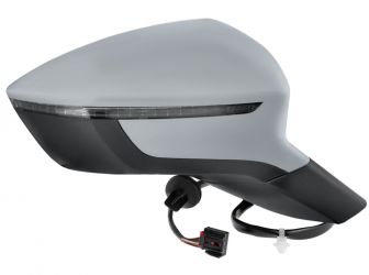 ESPEJO RETROVISOR SEAT ATECA 2016-2020 ELECTRICO / TERMICO / PILOTO / IMPRIMADO / DERECHO