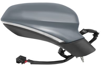 ESPEJO RETROVISOR SEAT LEON 2020-> ELECTRICO / TERMICO / PILOTO / LUZ CORTESIA / ABATIBLE ELECTRICAMENTE / MEMORIA / IMPRIMADO / DERECHO