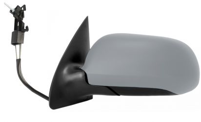 ESPEJO RETROVISOR SKODA FABIA 1999-2004 MECANICO / IMPRIMADO / IZQUIERDO