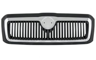 REJILLA SKODA FABIA 1999-2004 FRENTE / MARCO CROMADO