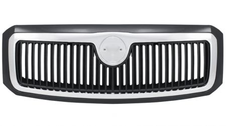 REJILLA SKODA FABIA 2004-2007 FRENTE / CON MARCO CROMADO
