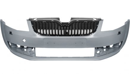 PARACHOQUES SKODA OCTAVIA 2013-2017 DELANTERO / CON CON REJILLA / CON LAVAFAROS / IMPRIMADO
