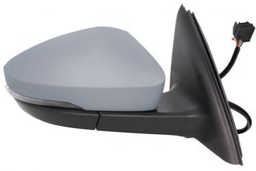 ESPEJO RETROVISOR SKODA OCTAVIA 2013-2017 ELECTRICO / TERMICO / PILOTO / LUZ CORTESIA / ABATIBLE ELECTRICAMENTE / ELECTROCROMICO / MEMORIA / IMPRIMADO DERECHO