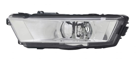FARO ANTINIEBLA SKODA RAPID 2013-2016 BASE CROMADA / IZQUIERDO