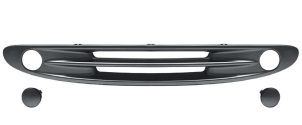 REJILLA SMART FORTWO 2002-2006 PARACHOQUES DELANTERA / NEGRA / CENTRAL
