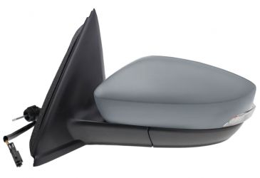 ESPEJO RETROVISOR SKODA FABIA 2014-2018 MECANICO / PILOTO / IMPRIMADO / IZQUIERDO