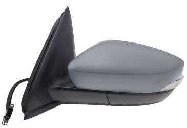 ESPEJO RETROVISOR SKODA FABIA 2014-2018 ELECTRICO / TERMICO / PILOTO / IMPRIMADO / IZQUIERDO