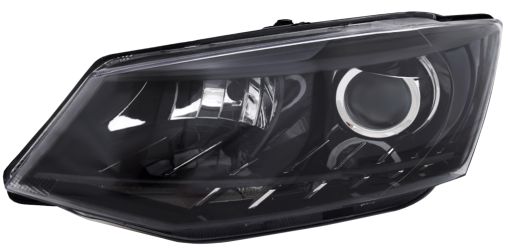 FARO DELANTERO SKODA FABIA 2014-2018 LAMPARA H7+H7+LED / IZQUIERDO