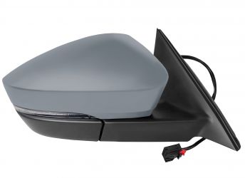 ESPEJO RETROVISOR SKODA KODIAQ 2016-> ELECTRICO / TERMICO / PILOTO / LUZ CORTESIA / ABATIBLE ELECTRICAMENTE / IMPRIMADO / DERECHO