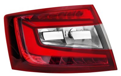 PILOTO TRASERO SKODA OCTAVIA 2017-2020 SEDAN / LED / IZQUIERDO