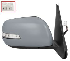 ESPEJO RETROVISOR SUZUKI GRAND VITARA 2013-2015 ELECTRICO / TERMICO / PILOTO INTERMITENTE / ABATIBLE ELECTRICAMENTE / IMPRIMADO / DERECHO