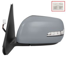 ESPEJO RETROVISOR SUZUKI GRAND VITARA 2013-2015 ELECTRICO / TERMICO / PILOTO INTERMITENTE / ABATIBLE ELECTRICAMENTE / IMPRIMADO / IZQUIERDO
