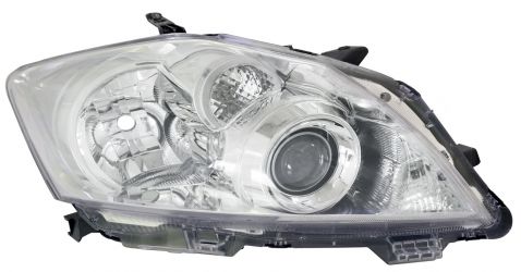FARO TOYOTA AURIS 2010-2013 BASE CROMADA / DERECHO
