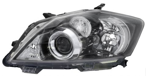 FARO TOYOTA AURIS 2010-2013 BASE NEGRA / XENON / IZQUIERDO