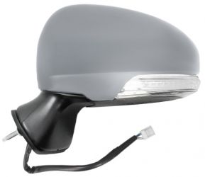 ESPEJO RETROVISOR TOYOTA AVENSIS 2008-2012 ELECTRICO / TERMICO / PILOTO / ABATIBLE ELECTRICAMENTE / IMPRIMADO / IZQUIERDO