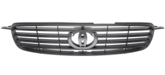 REJILLA TOYOTA COROLLA 2000-2001 FRENTE / 3/5 PUERTAS / GRIS