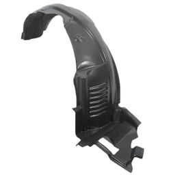 GUARDABARROS TOYOTA COROLLA VERSO 2004-2007 DELANTERA IZQUIERDO