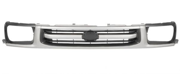 REJILLA TOYOTA HILUX 1998-2002 FRENTE / 4WD / GRIS / PLATA
