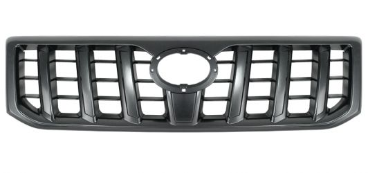 REJILLA TOYOTA LAND CRUISER PRADO FJ120 2003-2009 FRENTE / PLATEADA / NEGRA