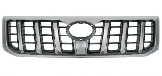 REJILLA TOYOTA LAND CRUISER PRADO FJ120 2003-2009 FRENTE / CROMADA / PLATEADA / NEGRA