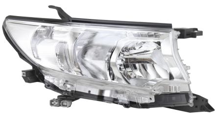 FARO DELANTERO TOYOTA LAND CRUISER PRADO FJ150 2018-2023 BASE CROMADA / DERECHO