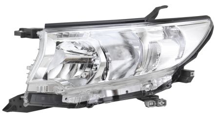 FARO DELANTERO TOYOTA LAND CRUISER PRADO FJ150 2018-2023 BASE CROMADA / IZQUIERDO