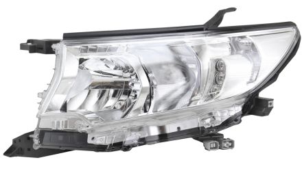 FARO DELANTERO TOYOTA LAND CRUISER PRADO FJ150 2018-2023 BASE CROMADA / LED / IZQUIERDO