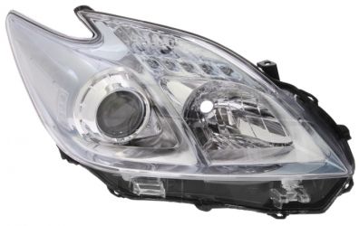 FARO TOYOTA PRIUS 2010-2012 CROMADO AZUL / DERECHO