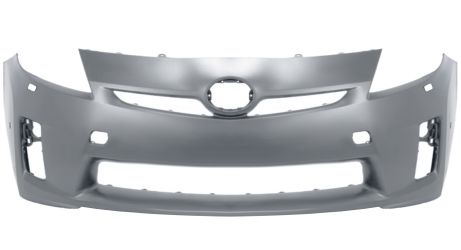 PARACHOQUES TOYOTA PRIUS 2010-2012 DELANTERO / CON LAVAFAROS / CON SENSOR / IMPRIMADO
