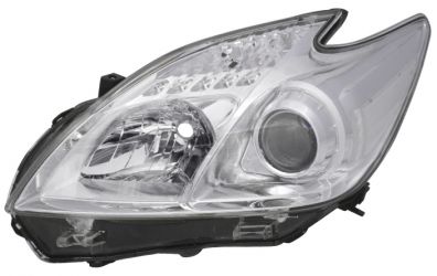 FARO TOYOTA PRIUS 2010-2012 CROMADO / IZQUIERDO